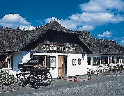 St. Binderup Kro Store Binderup Екстер'єр фото